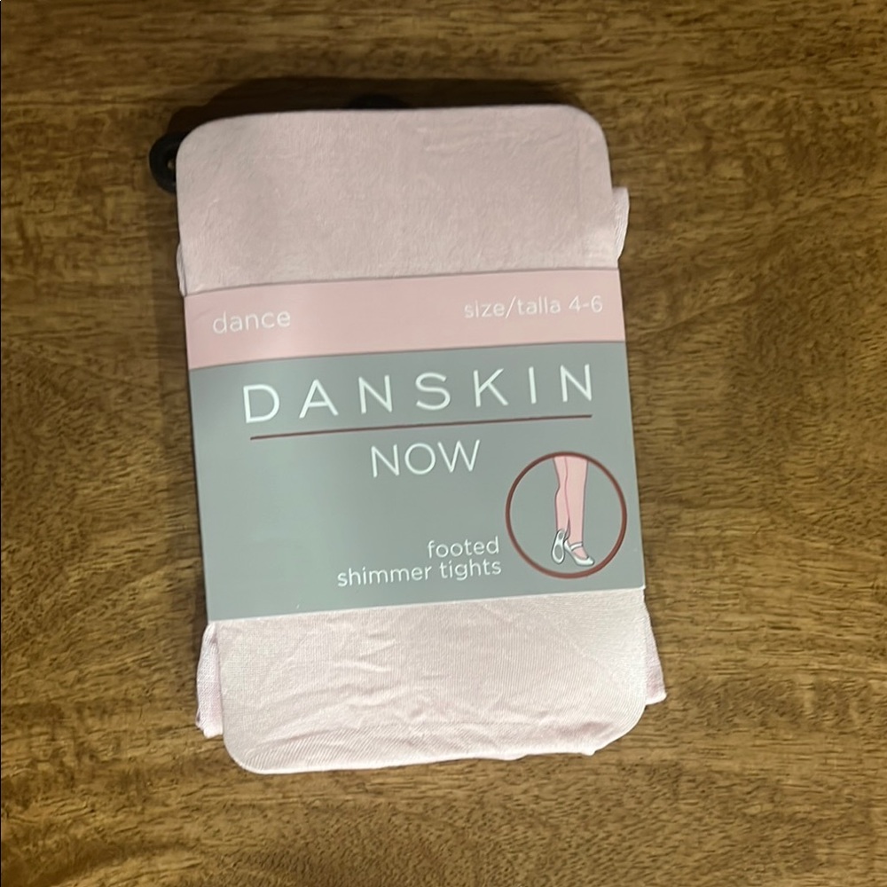 Danskin Now Pink Shimmer Tights